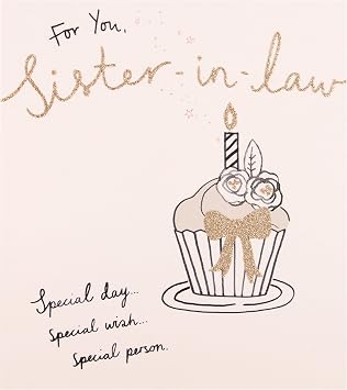 Hallmark Sister in Law Birthday Card Special Wish - Medium