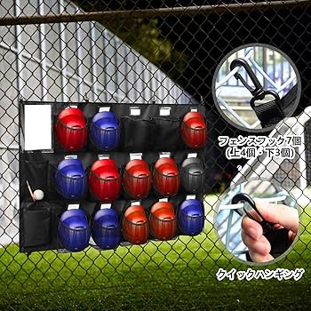 Amazon | Hikeen ヘルメットバッグ 野球用 吊り下げ式ヘルメット