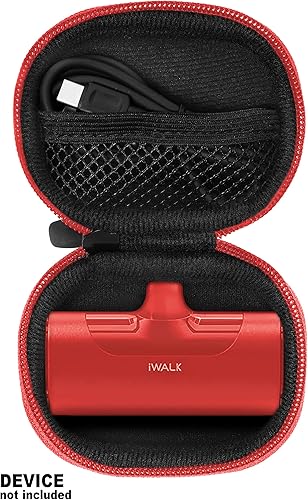 Miniatura 3 de CaseSack Funda para cargador portátil pequeño compatible con iWALK Cargador portátil USB-C pequeño, Anker Nano, JEJILL, LanLuk, Charmast, LENUTO,