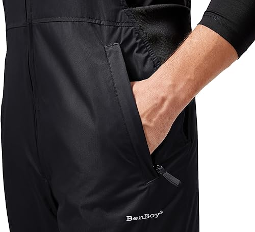 Miniatura 4 de Pantalones de nieve para hombre, impermeables, resistentes al viento, aislados, pantalones de snowboard para invierno