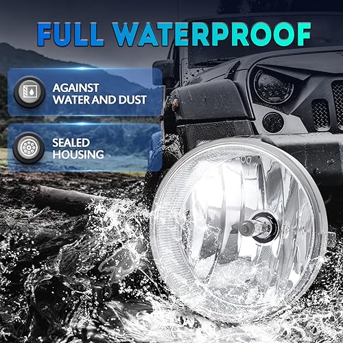 Miniatura 6 de ENERBITIOUS Lámparas antiniebla de repuesto para Toyota Tacoma 2005-2011, Toyota Tundra 2007-2012, Toyota Tundra 2004-2006, Toyota Solara antiniebla