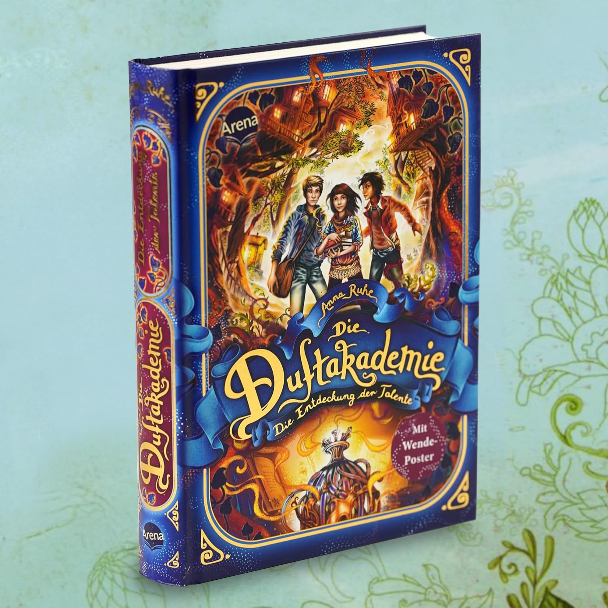 Die Duftakademie 1, 2 & 3 von Autorin Anna Ruhe – Bücher Set mit Lesezeichen & Magisches Abenteuer aus dem Duftapotheke-Universum für Kinder ab 10 Jahren & Geschichten über geheime Düfte