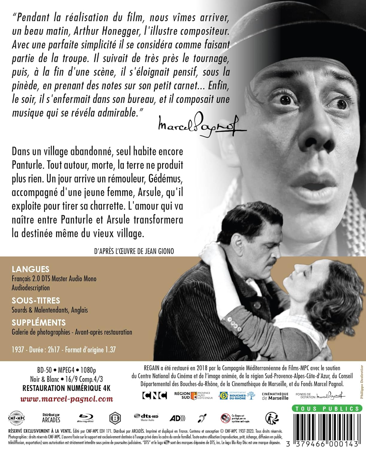 Regain [Version Restaurée]