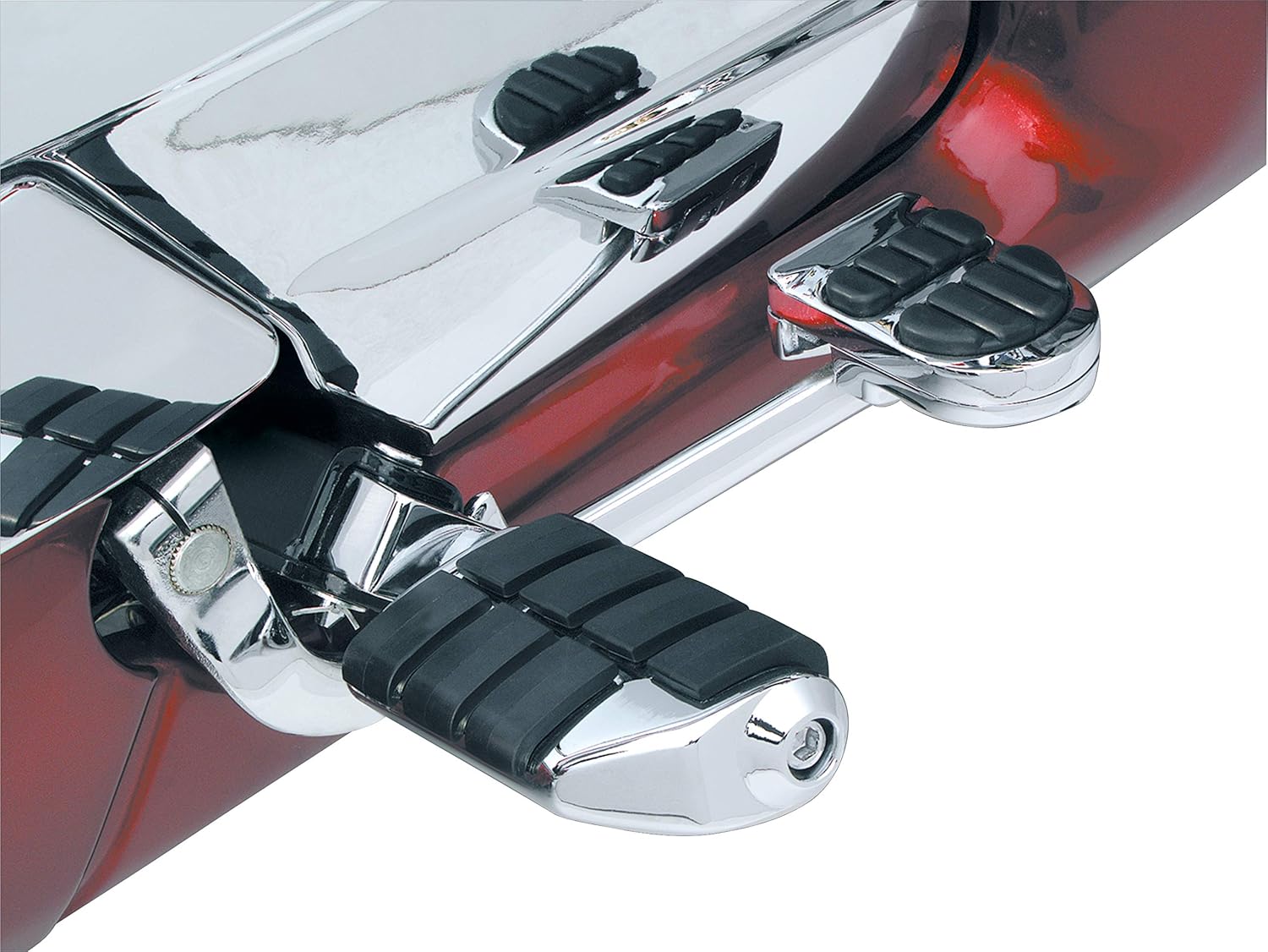 Kuryakyn 4025 Motorcycle Foot Control: ISO Brake Pedal Pad for 1998-2005 Honda Gold Wing & Valkyrie Motorcycles, Chrome