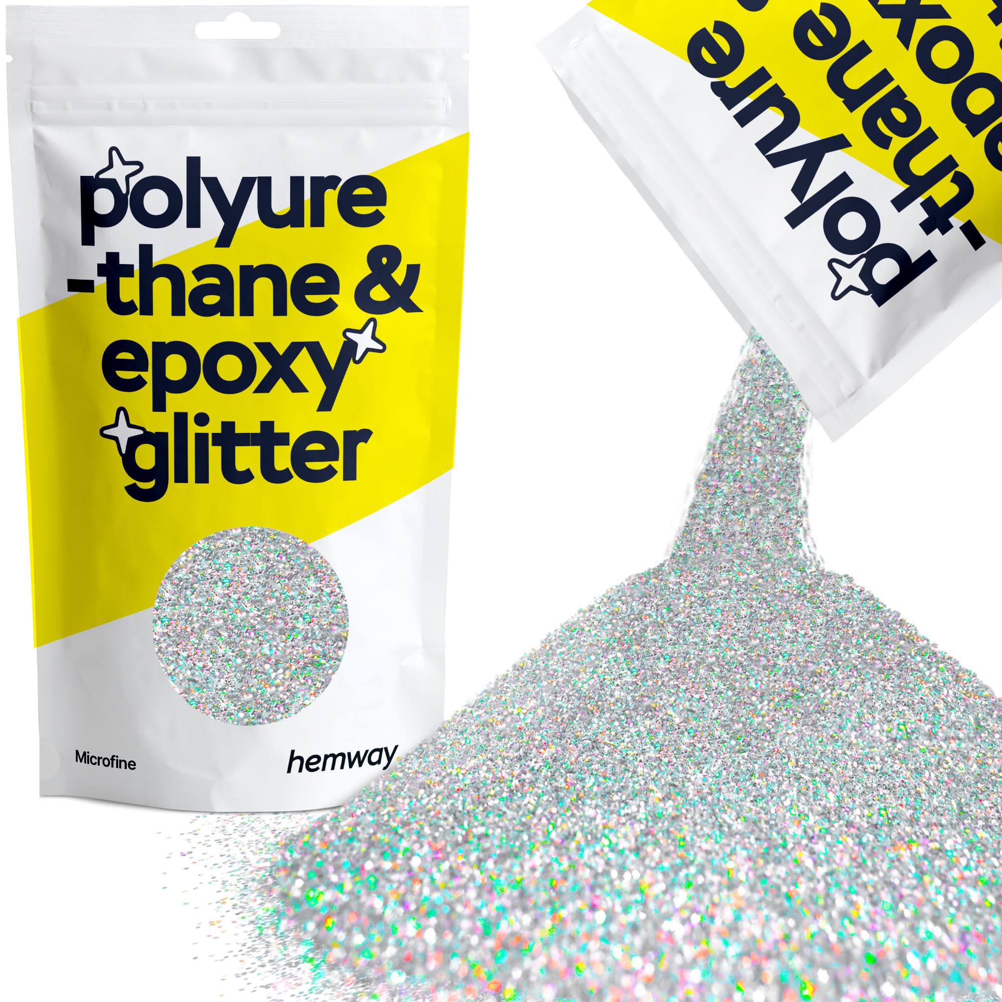 Hemway Resin Glitter Bronze Brown 100g Super Chunky | Polyurethane & Epoxy Glitter for Resin Crafts, Tumblers, Coasters, Floor & Table Art — view 210