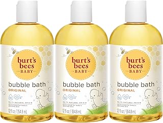 Burt's Bees Baby Bubble Bath, Original Scent, Tear Free Baby Wash for Delicate Skin, 98% Natural Origin, 12 Fl Oz (Pack of 3)