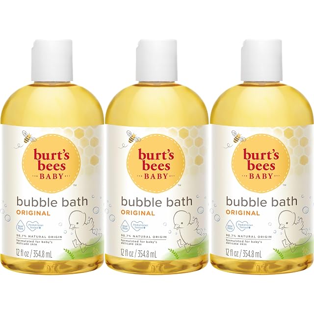 Burts Bees Baby Bubble Bath Original Scent Tear Free Baby Wash for Delicate Skin 98 Natural Origin 12