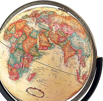 Replogle Globes 22844 Forum Globe, Large, Off/White