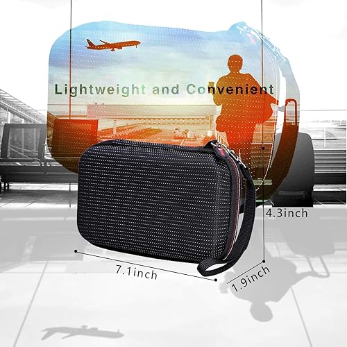 Miniatura 6 de XANAD Estuche rígido para Walabot DIY Plus o Walabot DIY - Imagen en pared, caja portátil para escáner de pared, con bolsillo de malla para