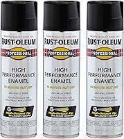 Vista 26 de Rust-Oleum 7515838 Pintura en aerosol de esmalte profesional de alto rendimiento, 14 onzas, aluminio