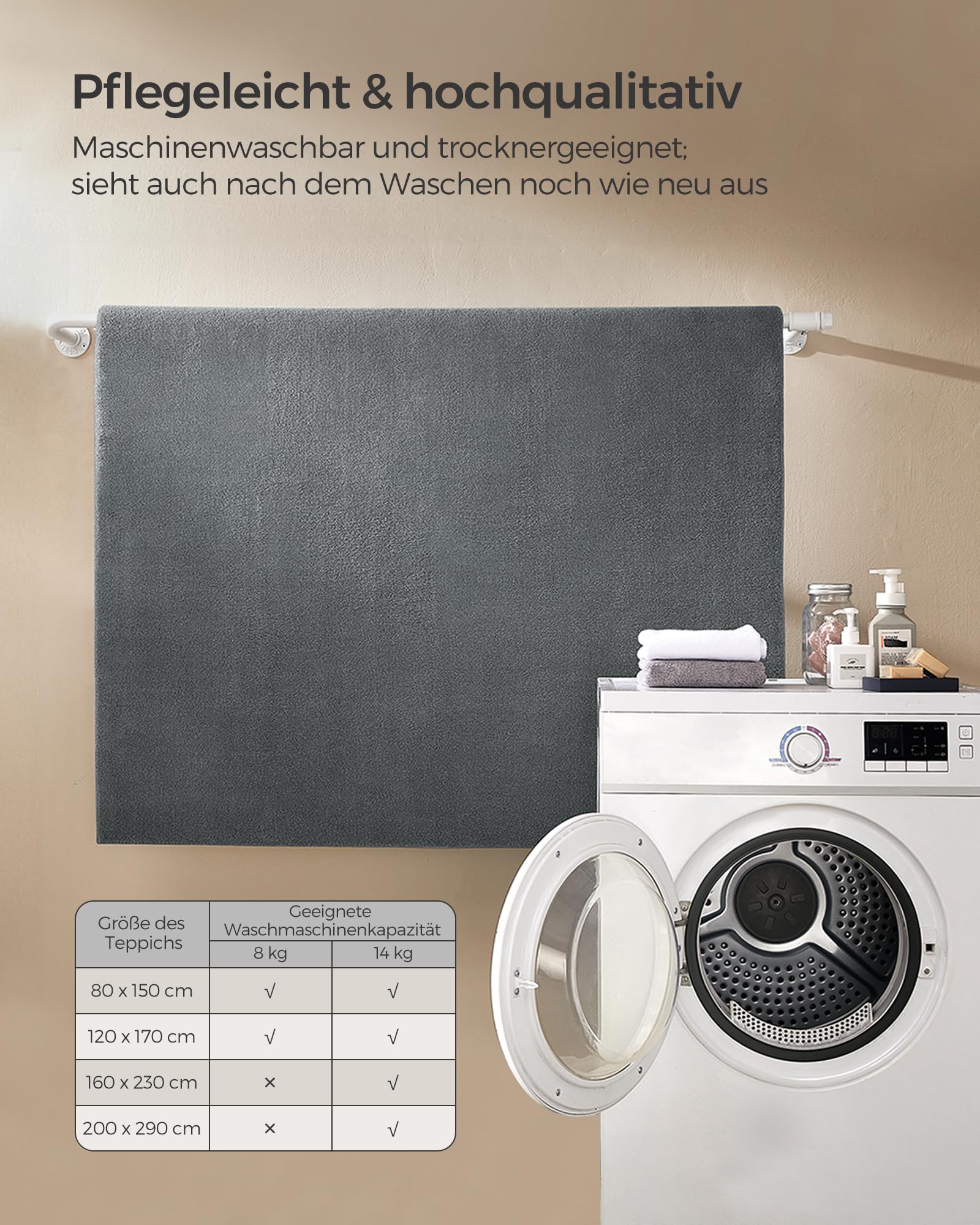Songmics Teppich – Bild 5
