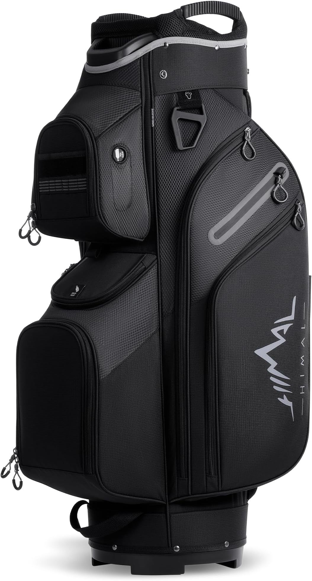 Golf Cart Bag, 15 Way Organizer Divider Top with Handles and Rain Cover