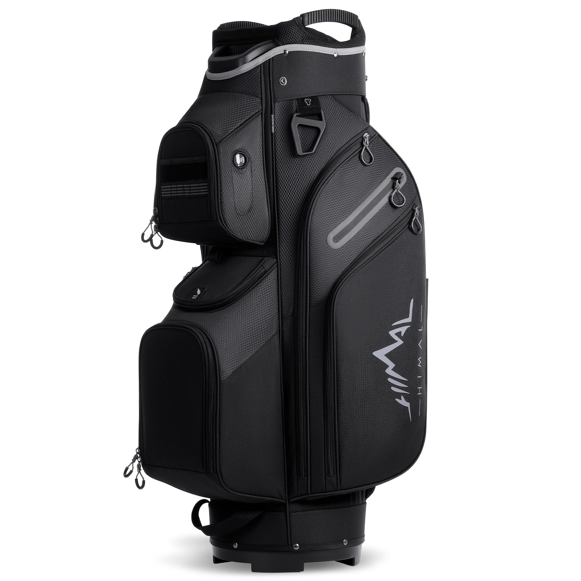 uniHimal Golf Cart Bag, 15 Way Organizer Divider Top with Handles