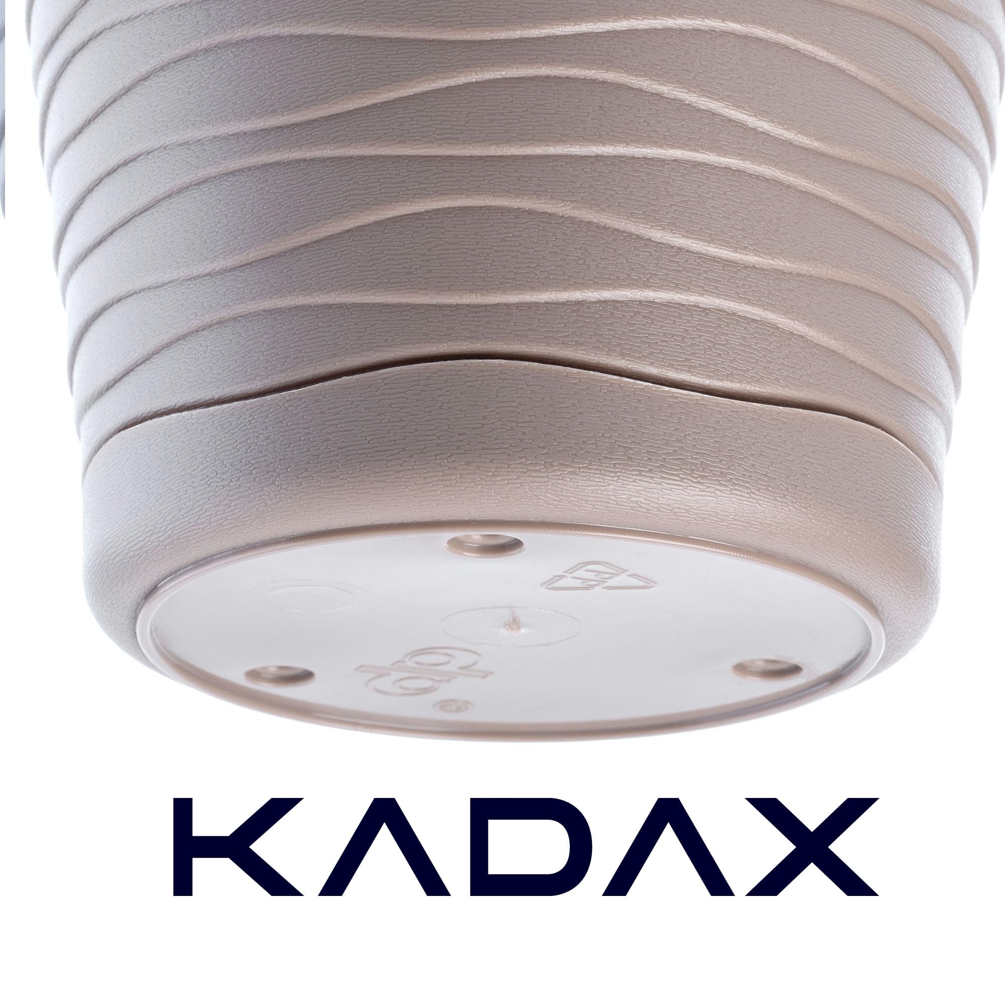 KADAX Blumentopf mit Untersetzer, Pflanzkübel für Innen, Leichter Blumenkübel, Pflanztopf aus Kunststoff, runder Übertopf für Blumen… – Ansicht 10