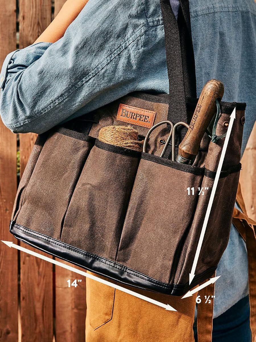 Organic Cotton Gardeners Seat & Tool Bag view 2
