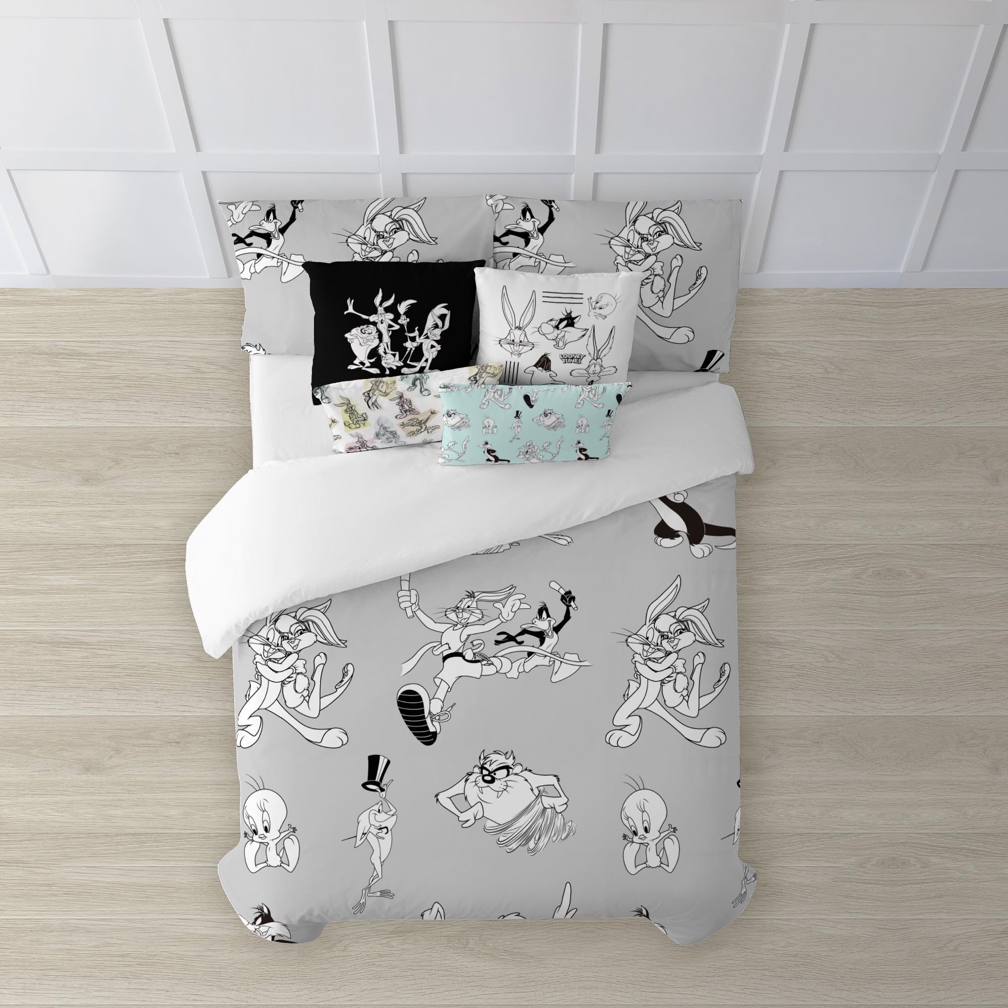 Funda nórdica Looney Tunes para renovar el dormitorio juvenil en camas de 80 de algodón