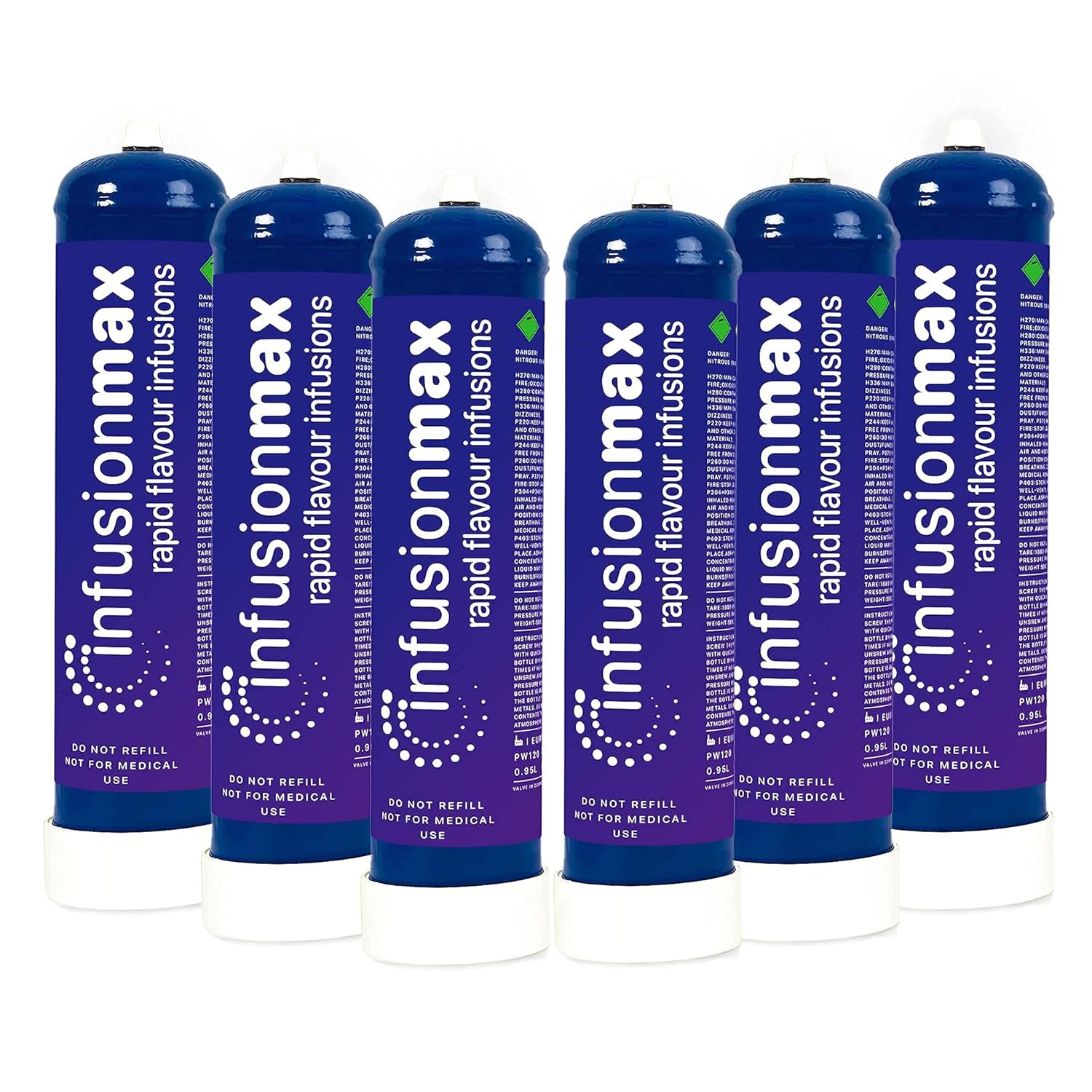 Buy InfusionMax Whipped Cream Chargers Pure N2O Whipped Cream