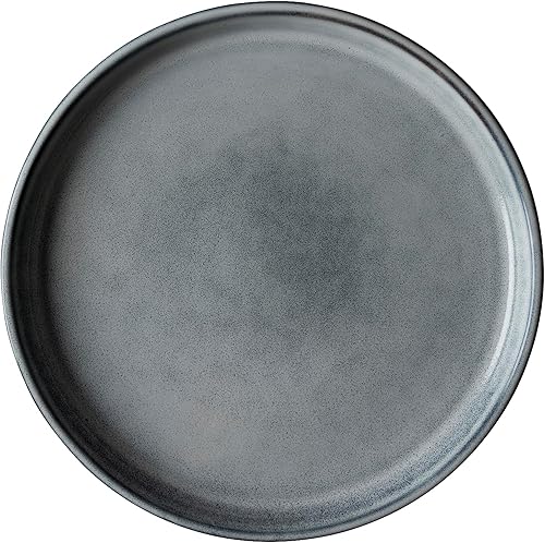 Miniatura 2 de Amsterdam Serenity - Juego de comedor de platos grises  Juegos de vajilla redonda de cerámica y platos de almuerzo  Platos de cerámica para regalo