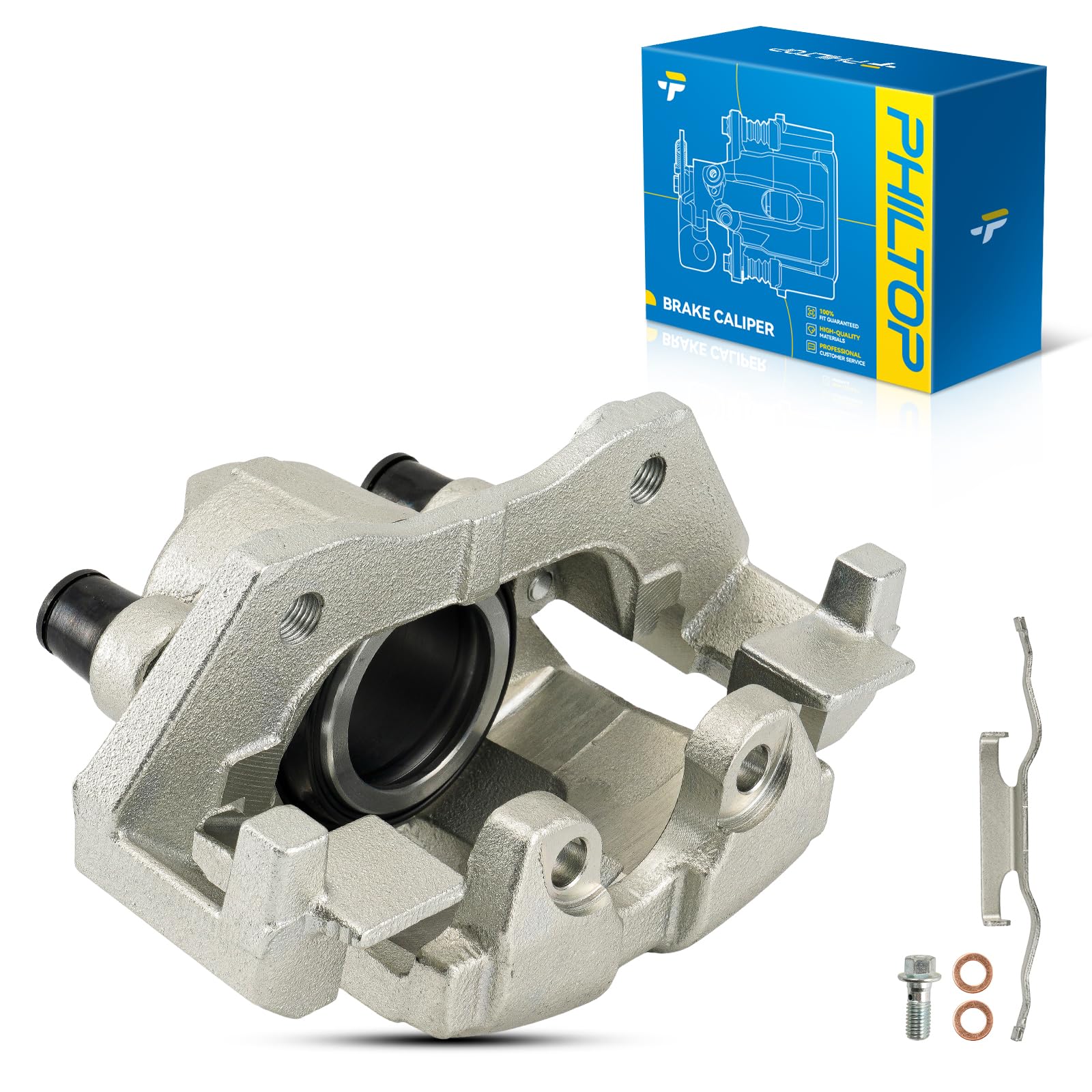 PHILTOP Front Right Brake Caliper for 2005-2009 Ford Escape