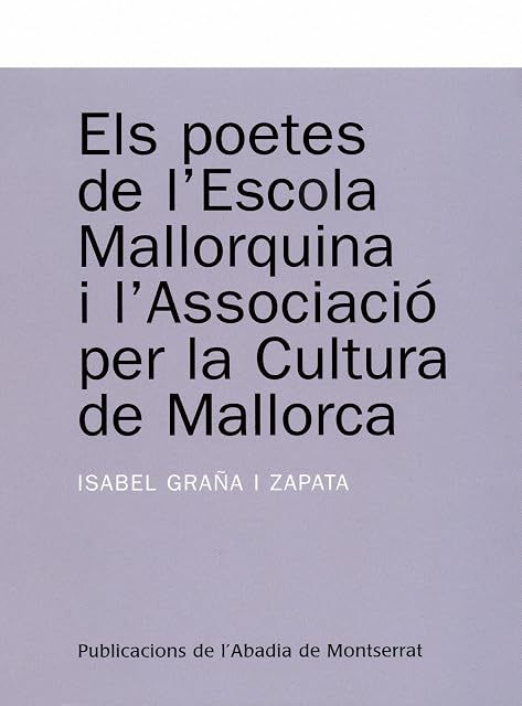 Portada de Els Poetes de Lescola Mallorquina