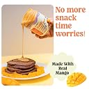 Nooka Mango Peanut Butter For Kids | Sweetened With Real Mango | No Added Sugar, No Artificial Flavours, No Syrups | Sweet, Creamy And Nutrient Dense | Use Along With Pancakes, Breads, Rotis (200 gms) gallery image
