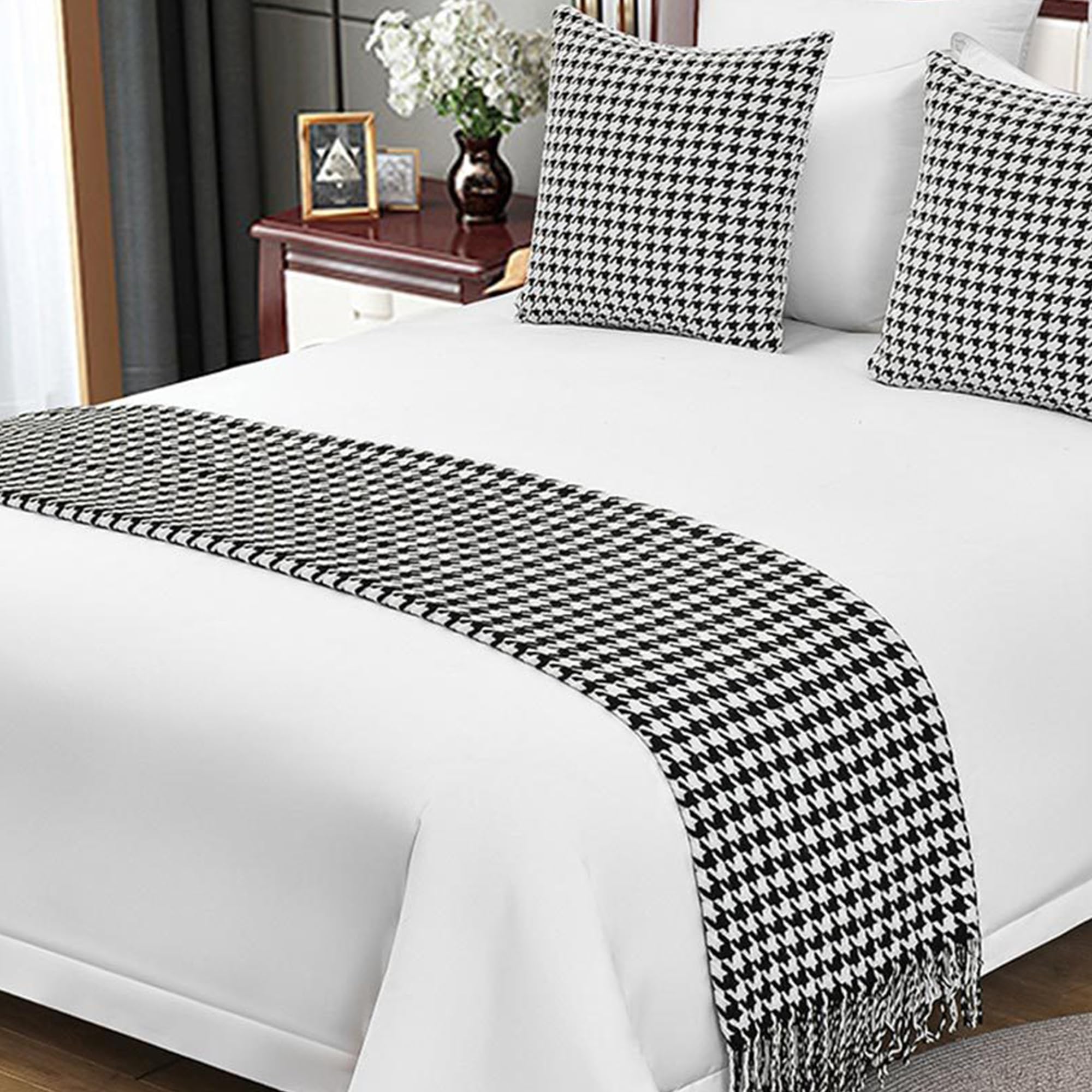 nstvifu Knit Bed Runners - bed runners and scarves | Mubboo
