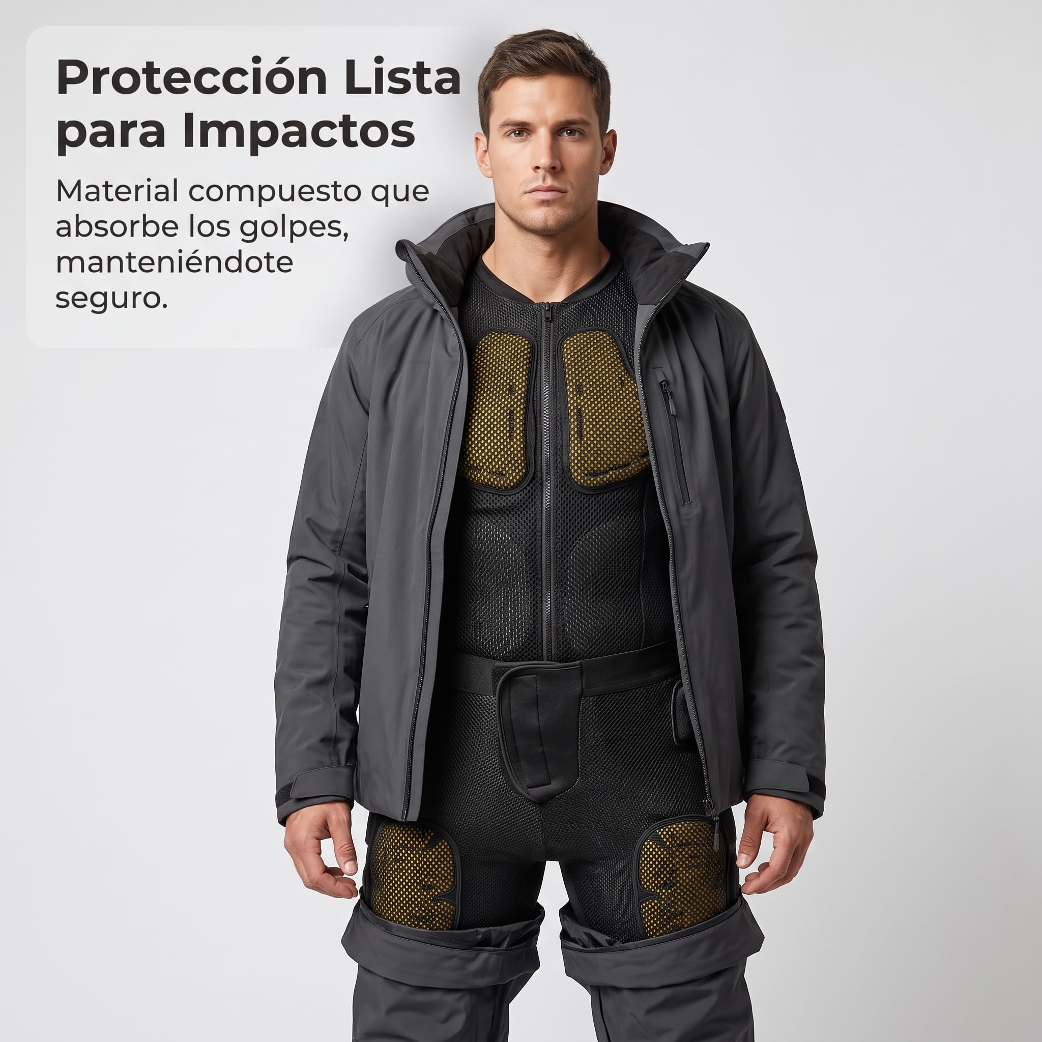 Homyl Short Protection Ski et Snowboard – Rembourré pour Hanches et Coccyx