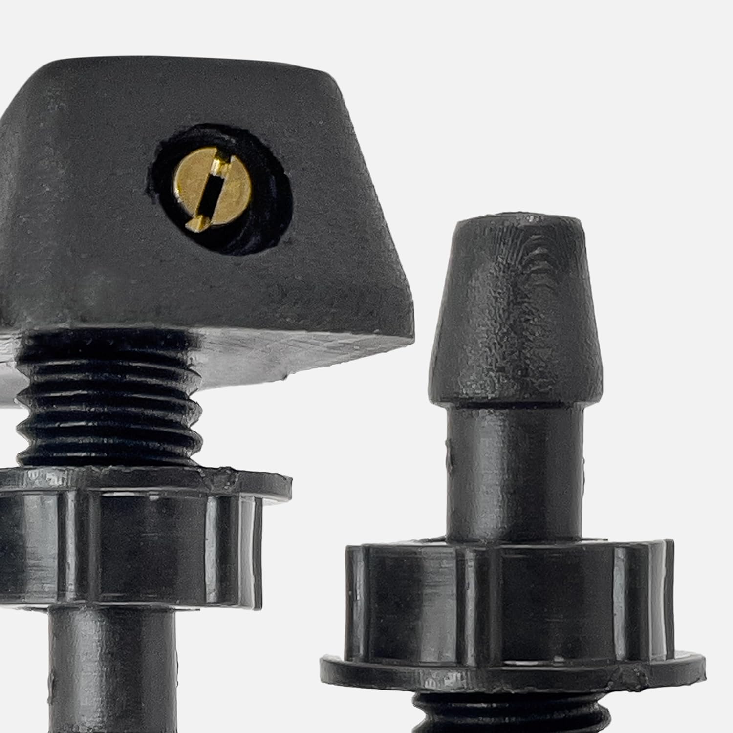 Click&Fit Universal Adjustable Windshield Washer Nozzles Extended Repair Set with rubber hose, connectors, check valves – Wide Cars & Trucks compatibility, Wiper sprayers jet replacement kit