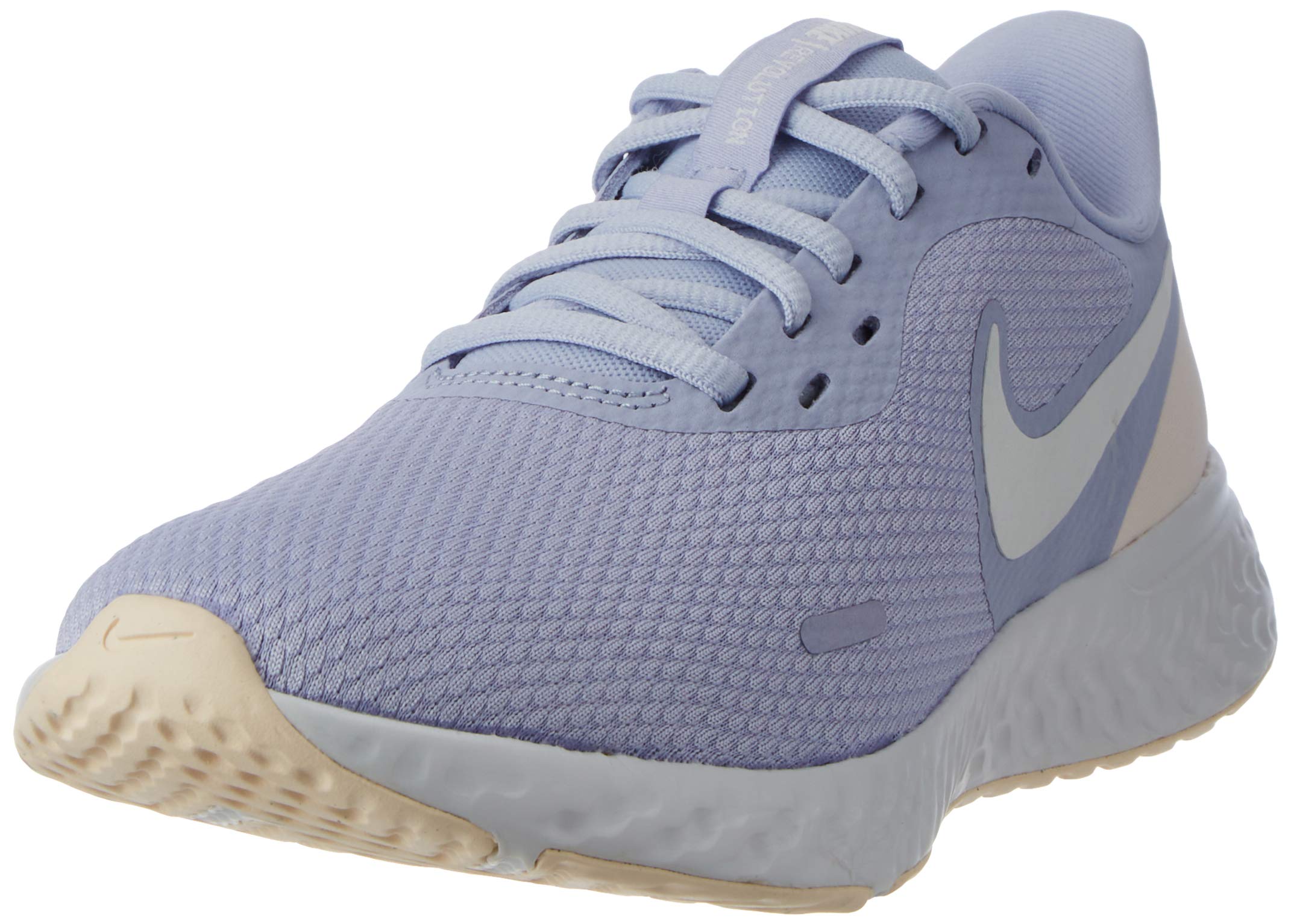 NIKEWomen's Revolution 5 Running Shoe, Ghost Summit White World Indigo, 4.5 UK