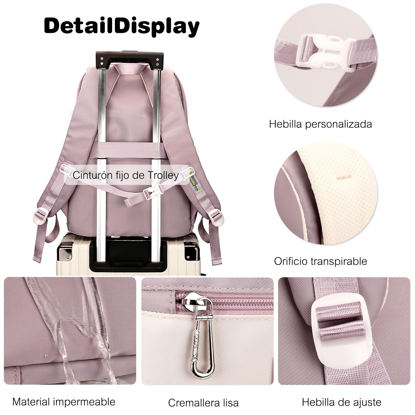FANDARE Mochilas infantiles Mochila Escolar para Niños y Niñas Mochilas tipo casual Bolsas escolares con monedero Estudiante Universitario Adolescentes marcha Mujeres Hombre Bolsos mochila
