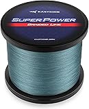 KastKing SuperPower Braided Fishing Line - Abrasion Resistant Braided Lines – Incredible Superline – Zero Stretch – Smaller Diameter – A Must-Have! X4-Low-Vis Gray 10LB(300 Yds)
