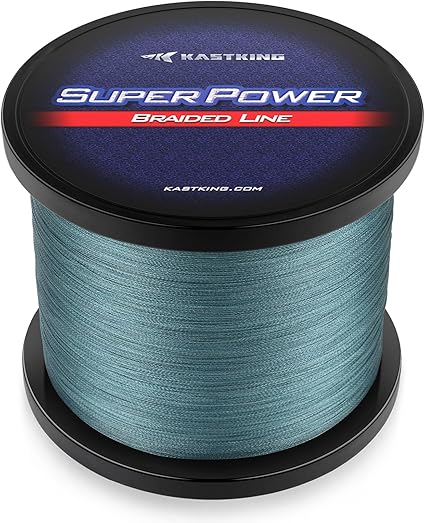 KastKing SuperPower Braided Fishing Line - Abrasion Resistant Braided Lines – Incredible Superline – Zero Stretch – Smaller Diameter – A Must-Have!