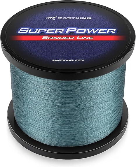 KastKing SuperPower Braided Fishing Line - Abrasion Resistant Braided Lines – Incredible Superline – Zero Stretch – Smaller Diameter – A Must-Have!