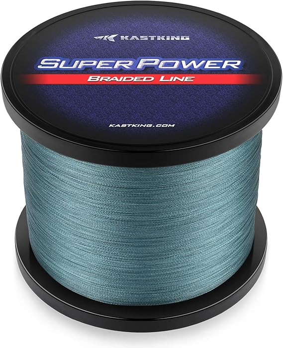 KastKing SuperPower Braided Fishing Line - Abrasion Resistant Braided Lines – Incredible Superline – Zero Stretch – Smaller Diameter – A Must-Have!