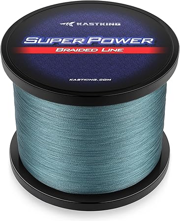 KastKing SuperPower Braided Fishing Line - Abrasion Resistant Braided Lines – Incredible Superline – Zero Stretch – Smaller Diameter – A Must-Have!