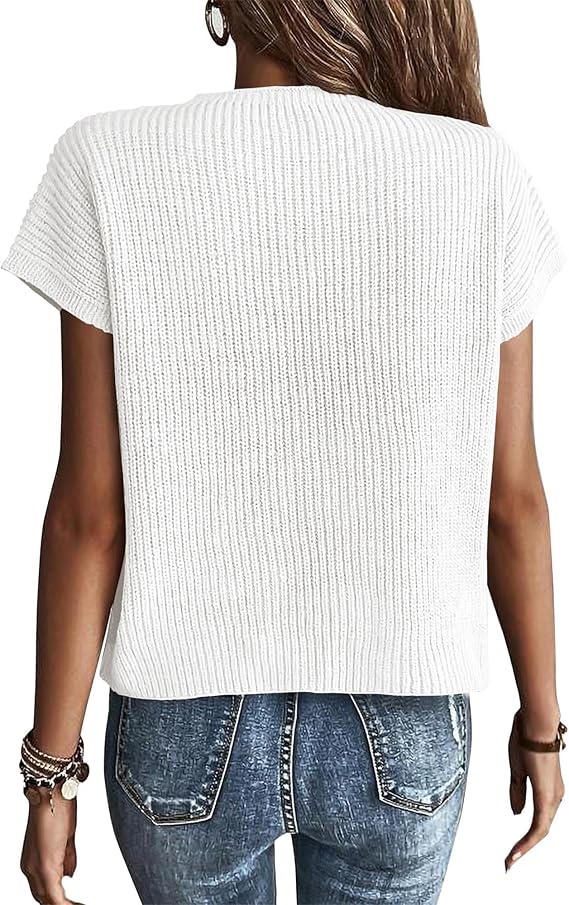 Trendy KIRUNDO Spring & Summer Knit Tank Tops for Women