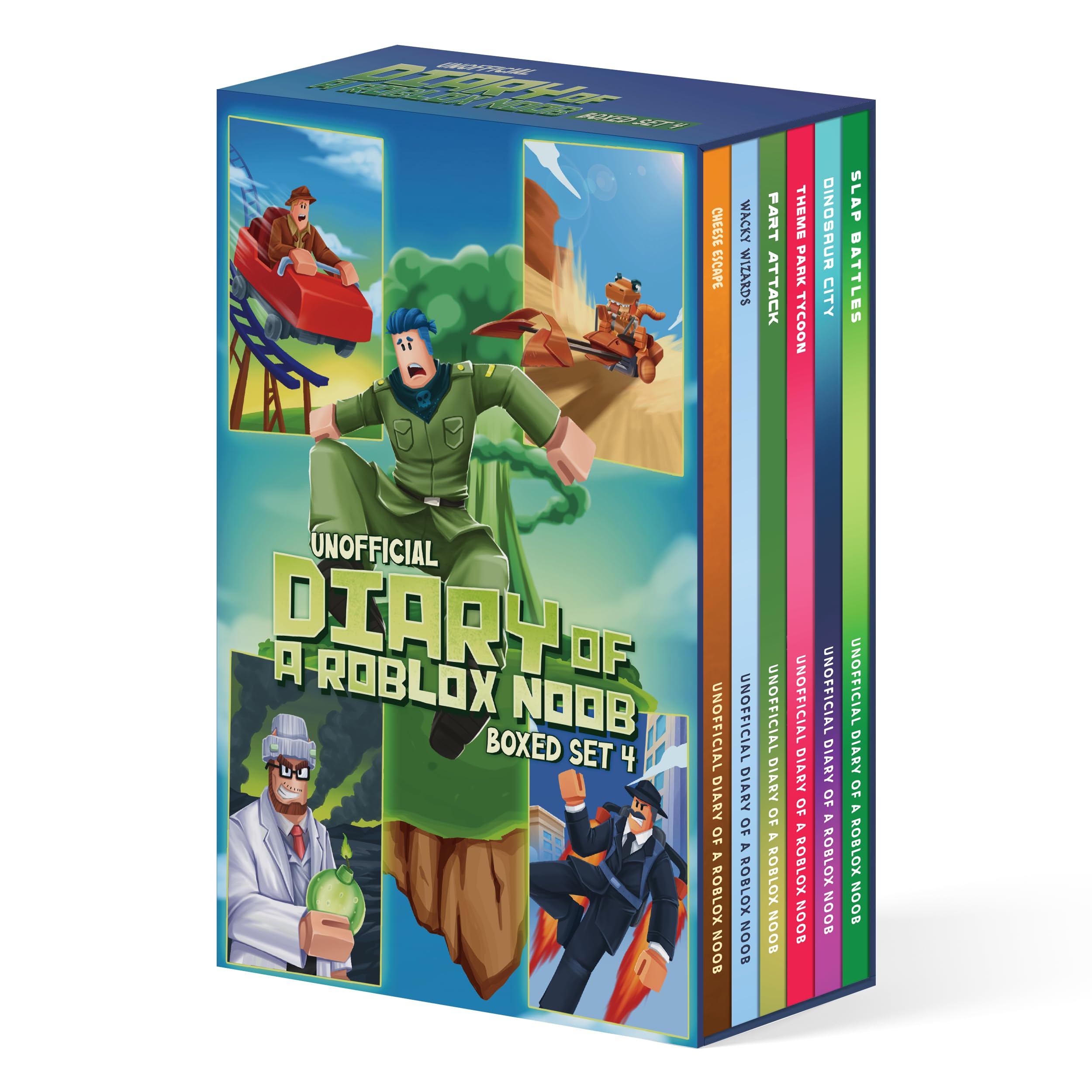 Nord Vitae Diary of a Roblox Noob: 6 Video Game Adventure Stories - Unofficial Book Series for Boys & Girls (Cheese Escape, Wacky Wizards, Fart Attack