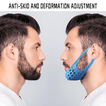 Oken Beard Shaper Neckline Guide Beard Shaping Tool, Mustache Shaver