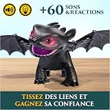 Dreamworks Dragons How to Train Your Dragon, Tame & Train Interactive Toothless, Dragon Toy with 60 Sounds & Reactions, Kids Toys for Boys & Girls Ages 4 & up - 3