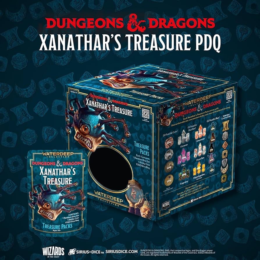 Amazon.com: Dungeons & Dragons: Xanathar's Treasure Pack