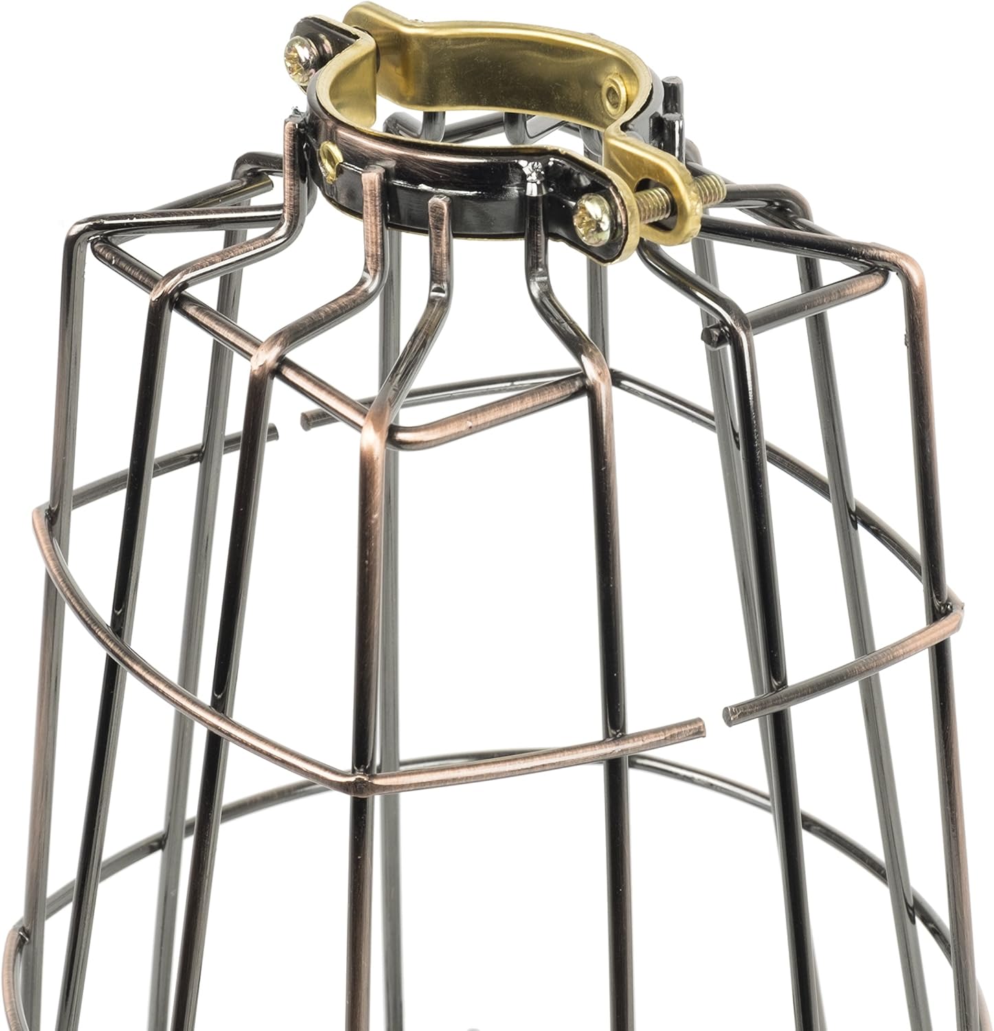 ArtifactDesign Long Metal Wire Light Cage Guard for Pendant Lamps Bronze