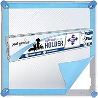 Vista 9 de Soporte patentado para almohadilla de orina SureGrip: se adapta a todos los tamaños de almohadillas comunes, el 100% de la orina se mantiene