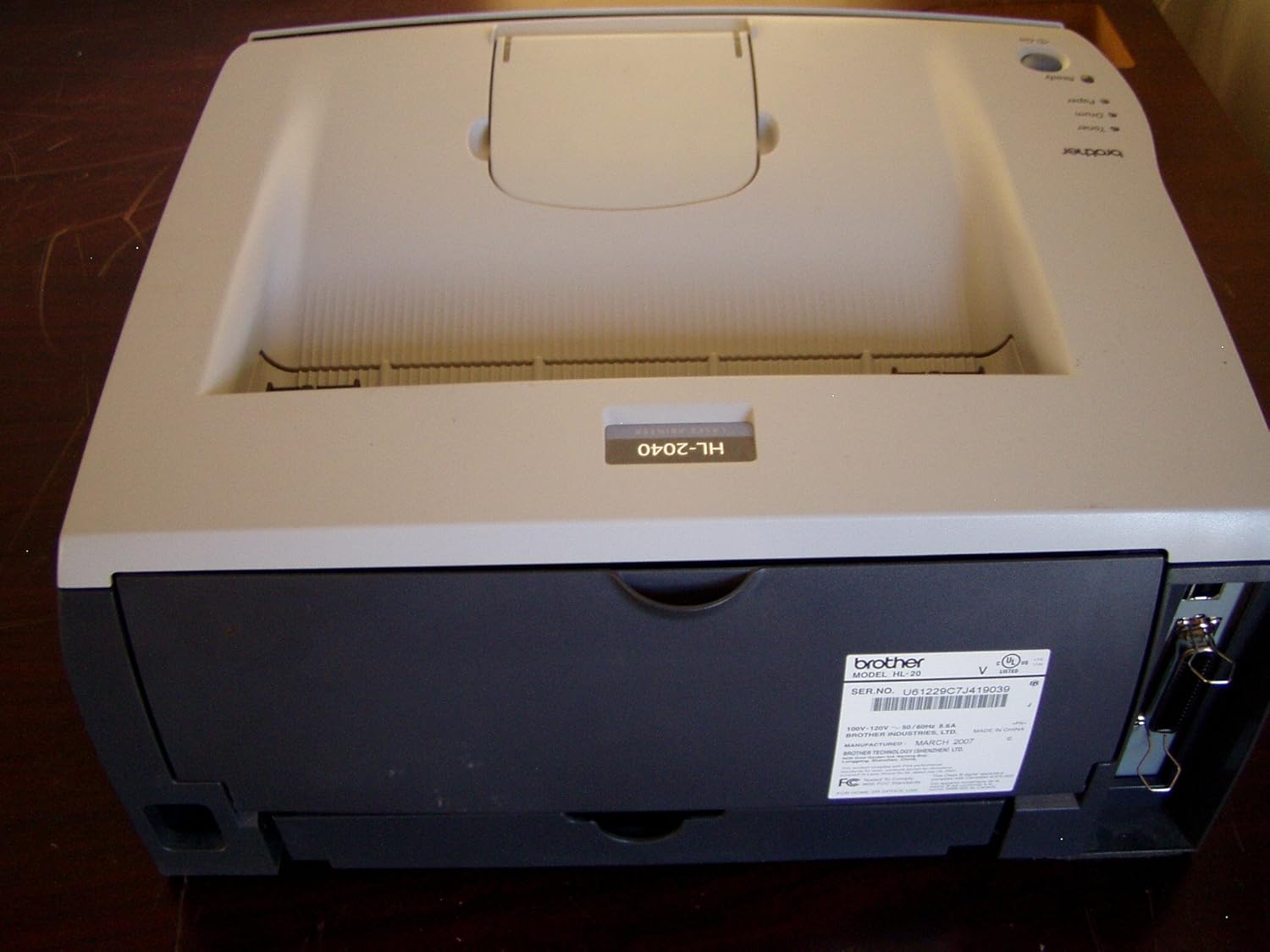 Brother HL-2040 Monochrome Laser Printer