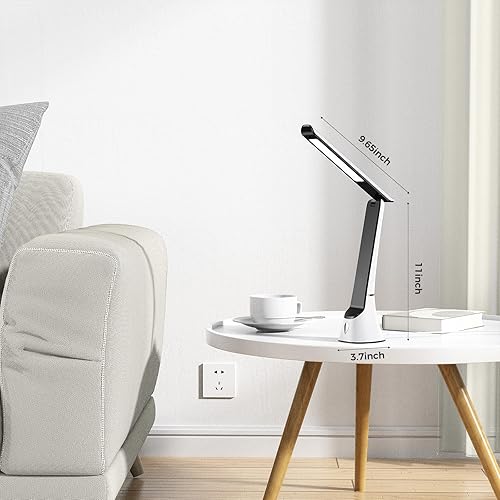 Miniatura 7 de COTLIKE Lámpara de terapia de luz, 10000 LUX luz solar LED sin UV, luz solar de espectro completo, lámpara feliz de estado de ánimo, lámpara de