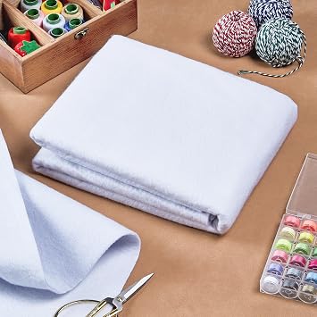 2 Pcs 45x18 Inch Heat Resistant Batting for Potholders Insulating Thermal Lining Batting for Pot Holders Heat Reflective Fabric
