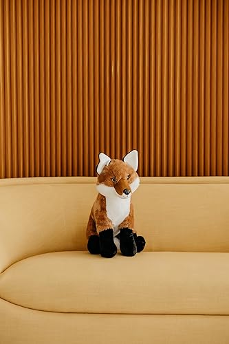 Miniatura 2 de The Petting Zoo Peluche de zorro rojo, regalos para niños, animales salvajes de la vida silvestre, juguete de peluche jumbo de zorro de 20 pulgadas