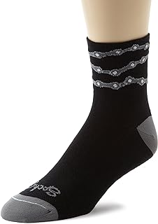 SockGuy Men's Classic Socks, Chains 3-Inch