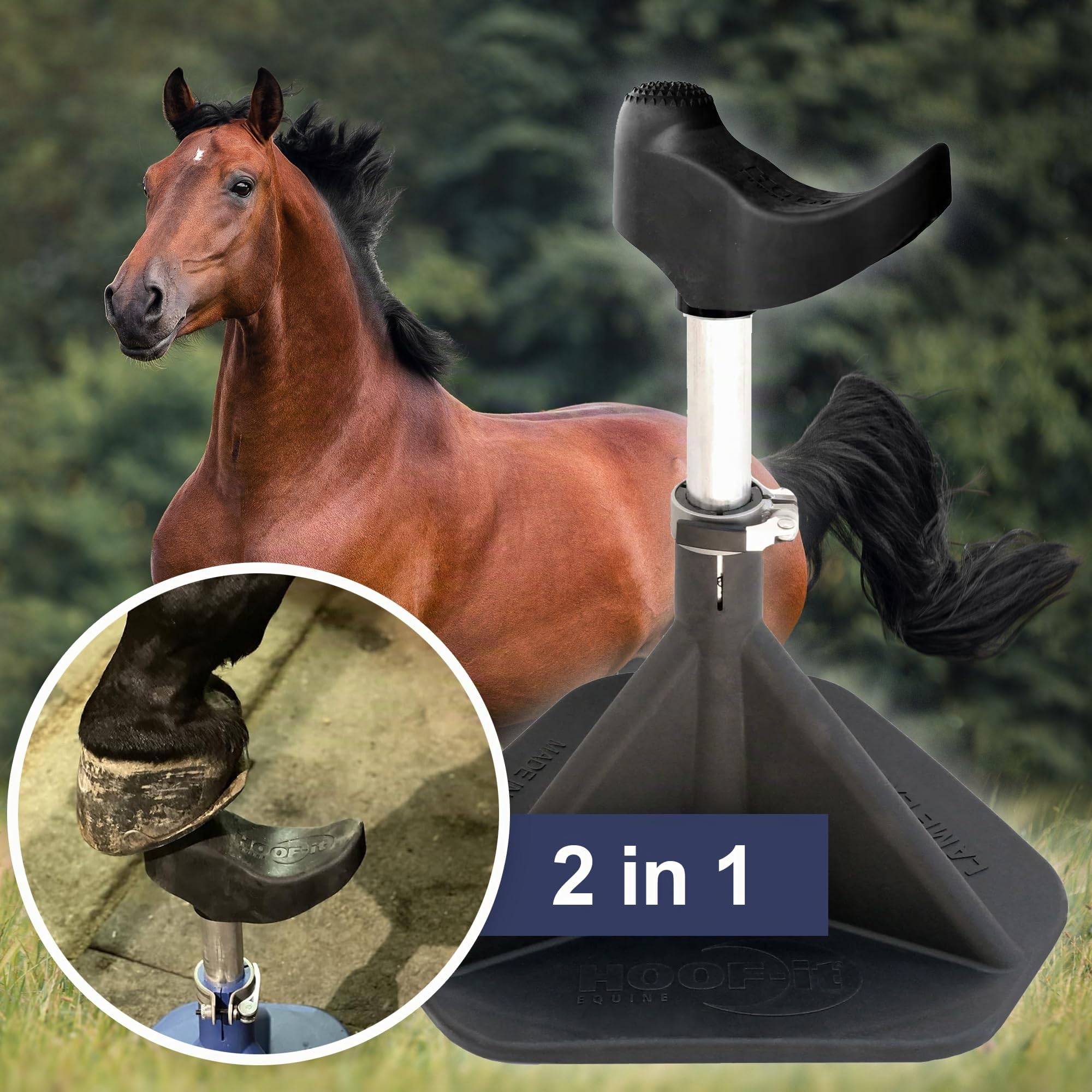 HOOF-IT Hufständer Hufschmied, Hufständer, Schwarz