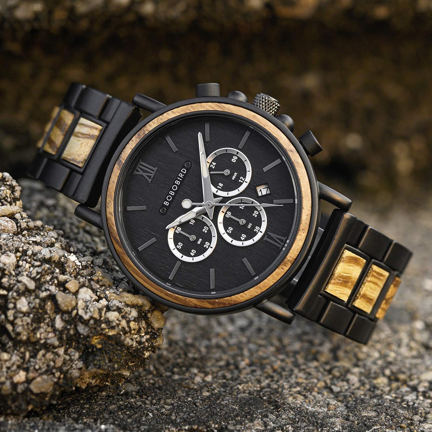 BOBO BIRD 2021 New Men's Wrist Watches Stylish Wood Watch Analog Quartz Casual Wooden Wrist Watch with Gift Box
