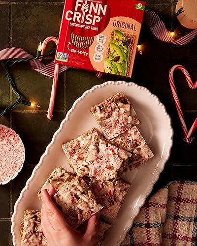 Vista 13 de Finn Crisp Finn Crisp - Pan crujiente de centeno con alcaravea de 7 onzas, panes planos de centeno finos y crujientes con alcaravea, auténtico pan